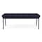 Lesro Newport 2 Seat Bench, 45 in W 21 in L 18.5 in H NP2001 - alternate 1